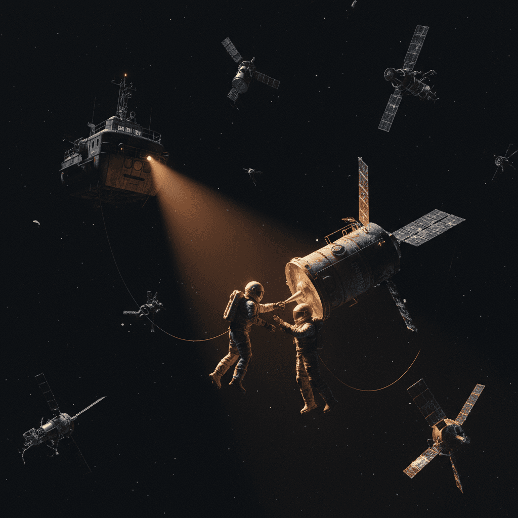 Cover art for "Salvage Rights"